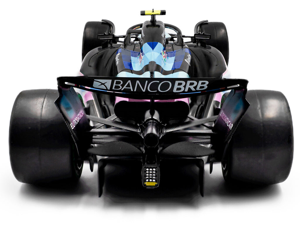 Alpine A524 #31 Esteban Ocon "BWT" 2nd Place F1 "Sao Paulo GP" (2024) "Competition" Series 1/18 Diecast Model Car by Solido - image 5
