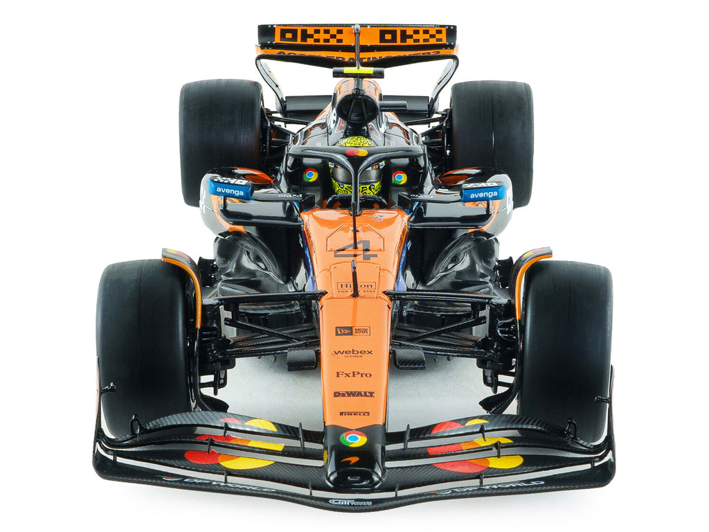 McLaren MCL39 #4 Lando Norris "OKX" Winner Formula One F1 "Australian GP" (2025) "Competition" Series 1/18 Diecast Model Car by Solido - image 4