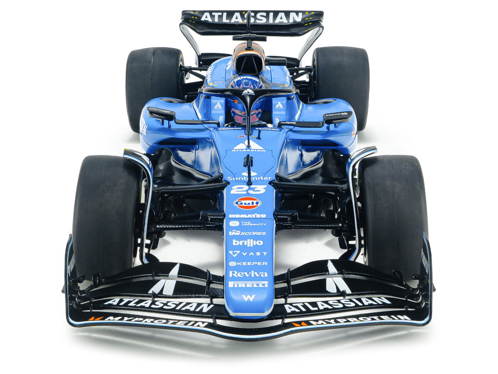 Williams FW47 #23 Alex Albon "Atlassian" Formula One F1 "Australian GP" (2025) "Competition" Series 1/18 Diecast Model Car by Solido - image 4
