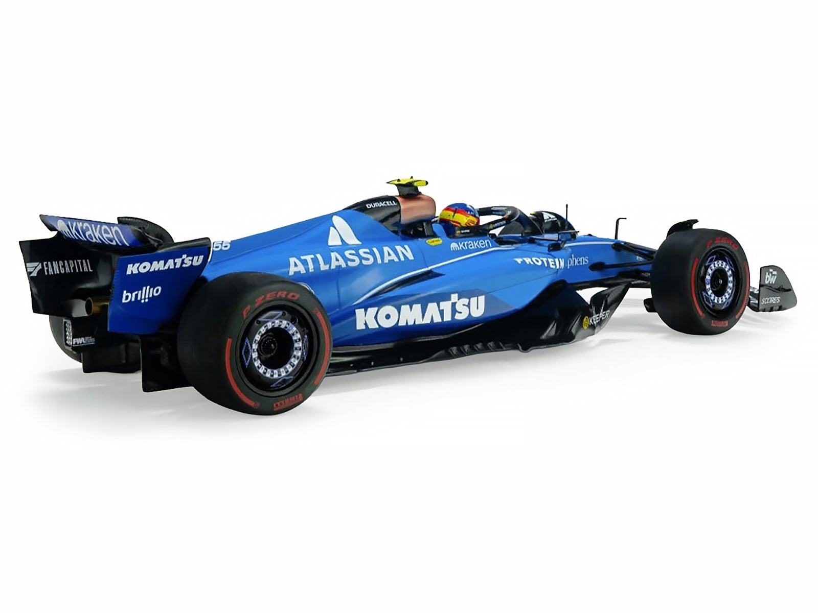 Williams FW47 #55 Carlos Sainz "Atlassian" Formula One F1 "Australian GP" (2025) "Competition" Series 1/18 Diecast Model Car by Solido - image 3
