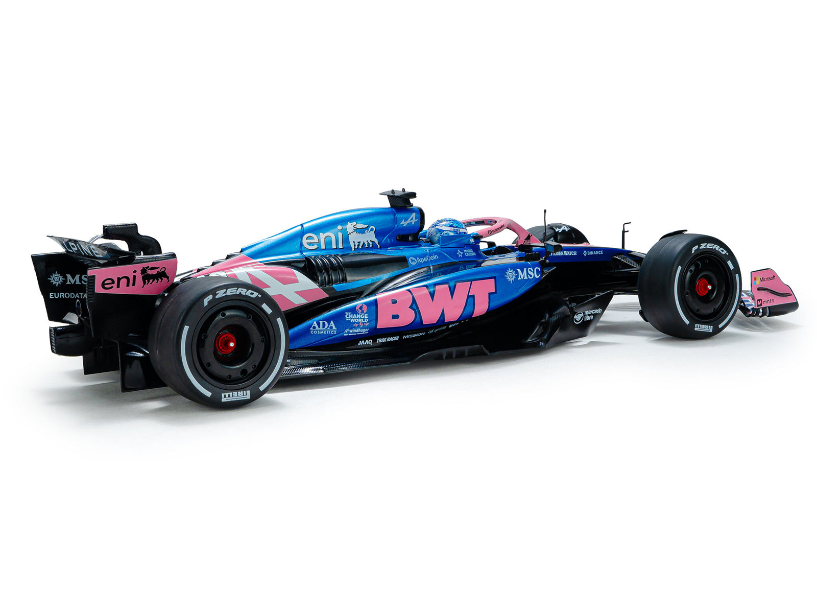Alpine A525 #10 Pierre Gasly "BWT" Formula One F1 "Bahrain GP" (2025) "Competition" Series 1/18 Diecast Model Car by Solido - image 3