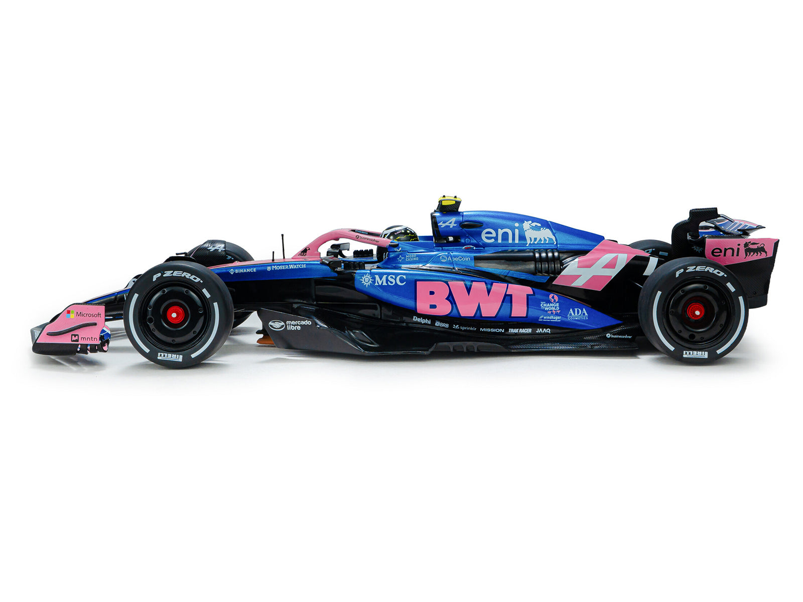 Alpine A525 #7 Jack Doohan "BWT" Formula One F1 "Chinese GP" (2025) "Competition" Series 1/18 Diecast Model Car by Solido - image 2