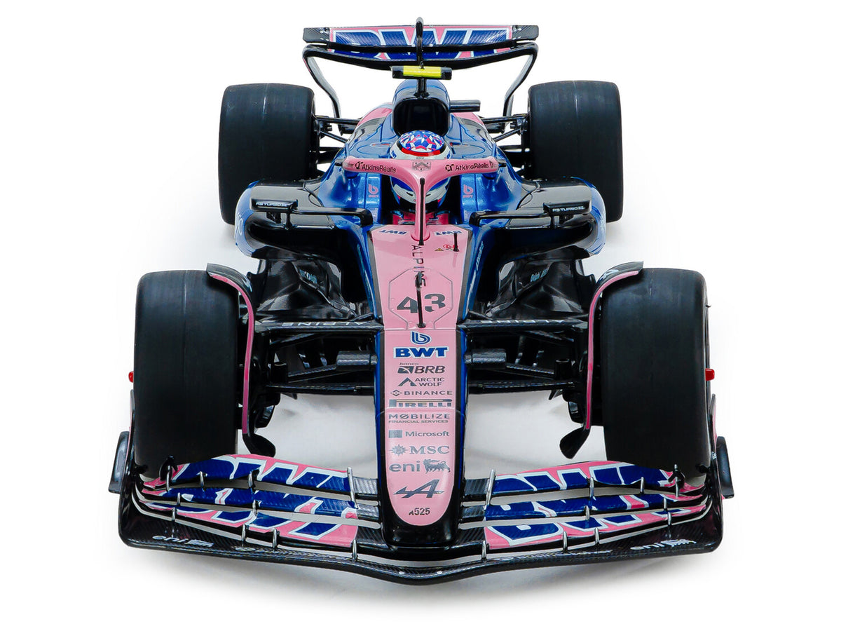Alpine A525 #43 Franco Colapinto "BWT" Formula One F1 "Canadian GP" (2025) "Competition" Series 1/18 Diecast Model Car by Solido - image 4