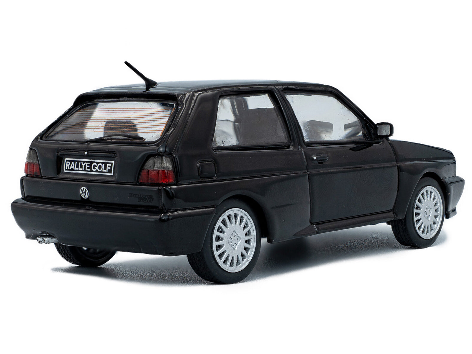 1989 Volkswagen Golf Rallye G60 Black 1/43 Diecast Model Car by Solido - image 3