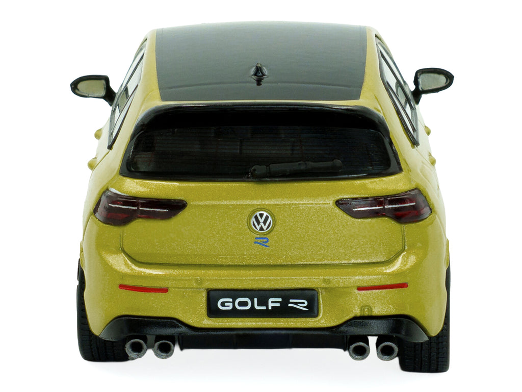 2023 Volkswagen Golf R 333 Limited Edition Lime Yellow Metallic with Black Top 1/43 Diecast Model Car by Solido - image 4