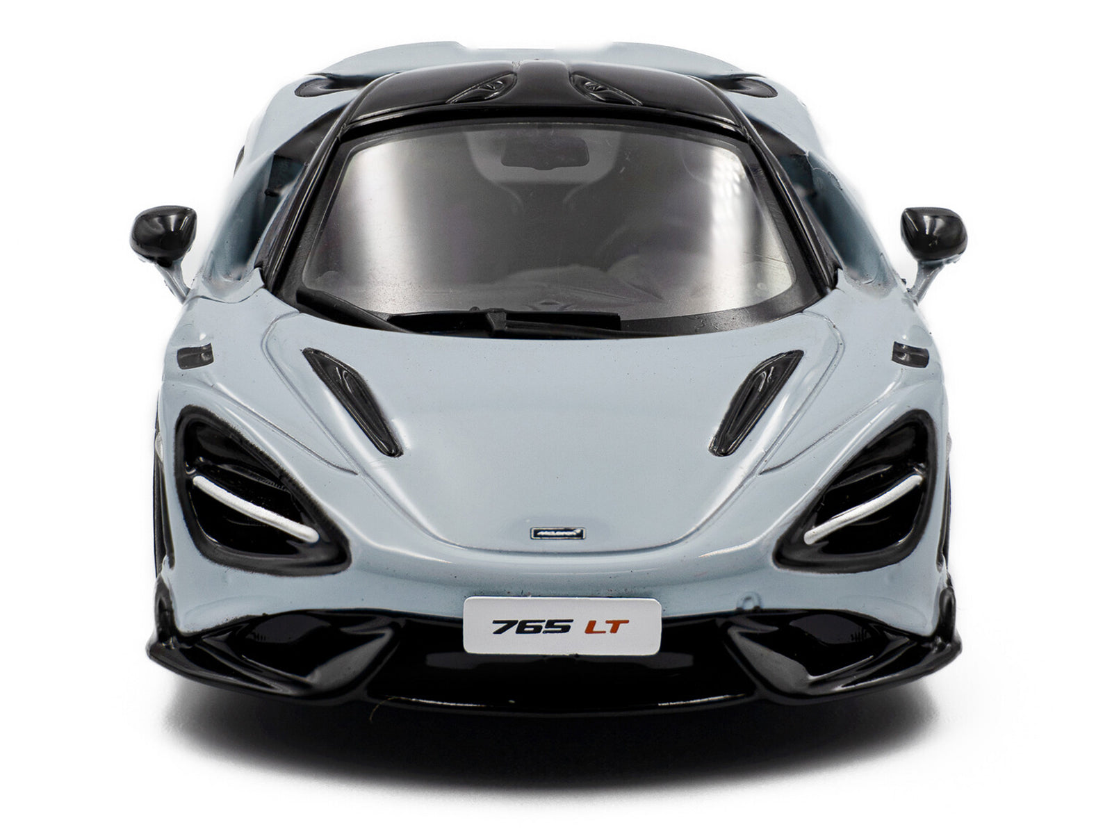 2020 McLaren 765LT Ceramic Gray with Black Top 1/43 Diecast Model Car by Solido - image 4