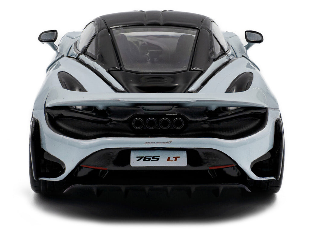 2020 McLaren 765LT Ceramic Gray with Black Top 1/43 Diecast Model Car by Solido - image 5