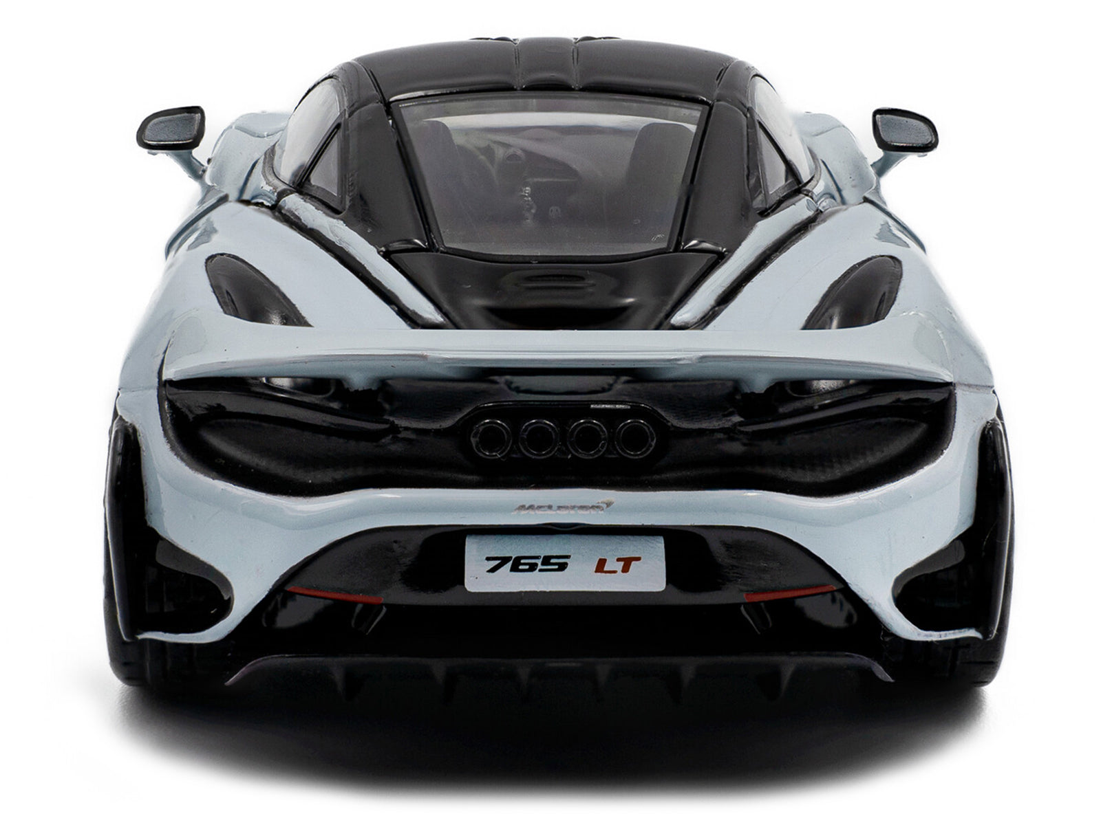 2020 McLaren 765LT Ceramic Gray with Black Top 1/43 Diecast Model Car by Solido - image 5