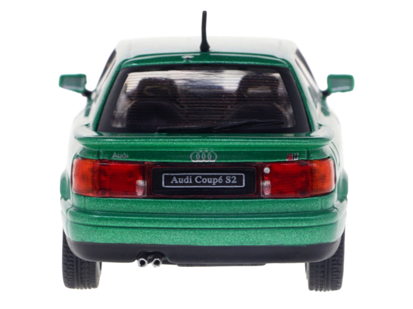 1994 Audi Coupe S2 Cricket Green Metallic 1/43 Diecast Model Car by Solido - image 5