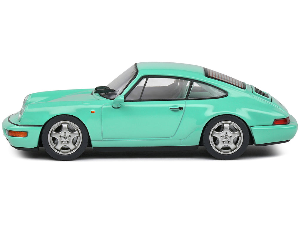 Porsche 911 (964) RS Clubsport Mint Green 1/43 Diecast Model Car by Solido - image 2
