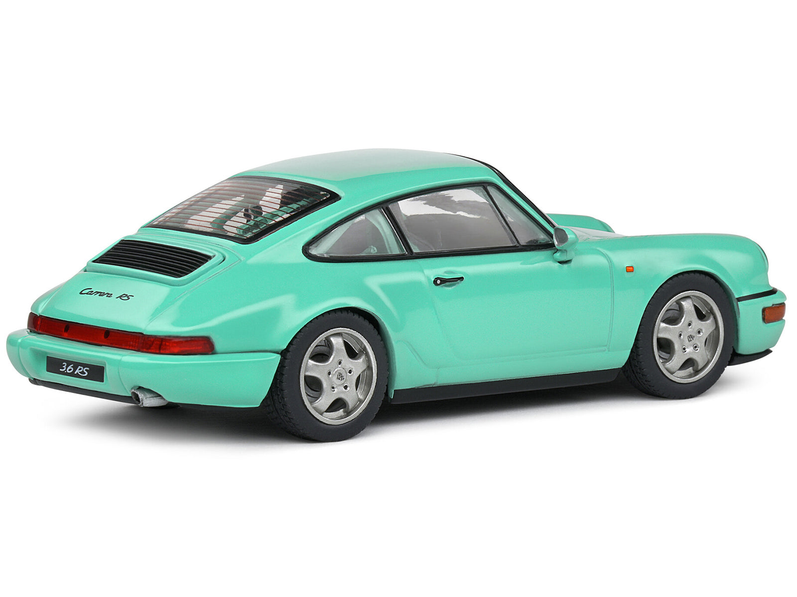 Porsche 911 (964) RS Clubsport Mint Green 1/43 Diecast Model Car by Solido - image 3