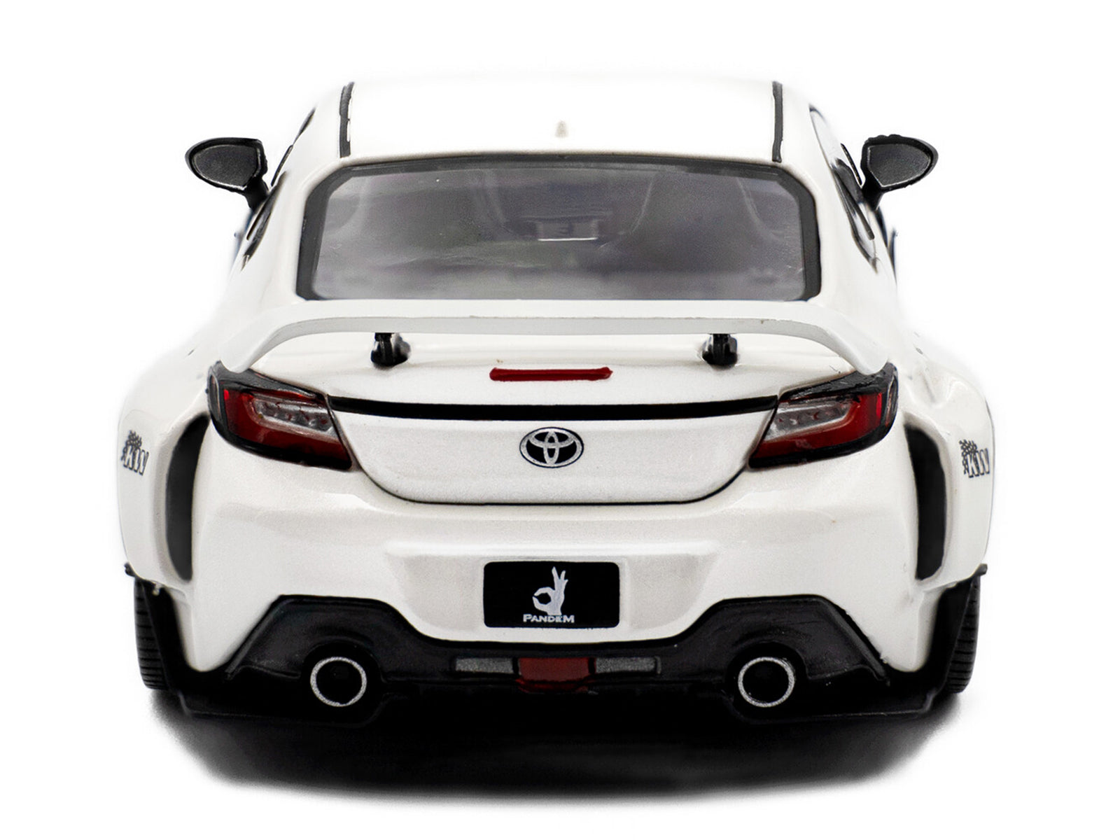 2022 Toyota Pandem GR86 White Metallic 1/43 Diecast Model Car by Solido - image 4