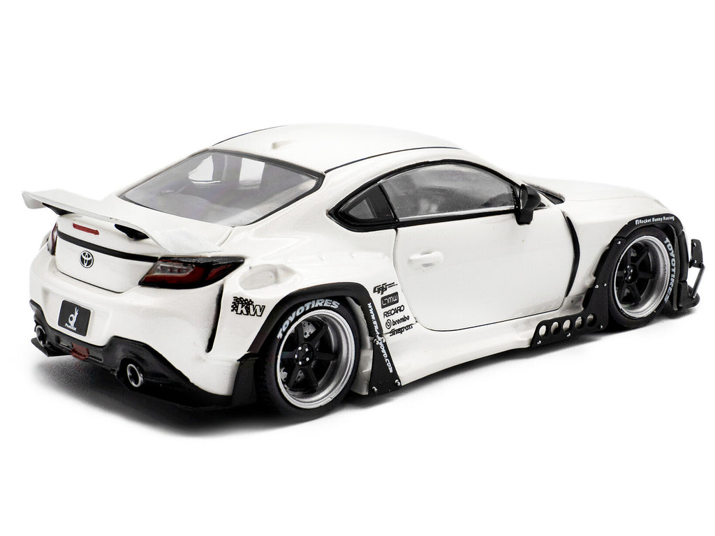 2022 Toyota Pandem GR86 White Metallic 1/43 Diecast Model Car by Solido - image 3