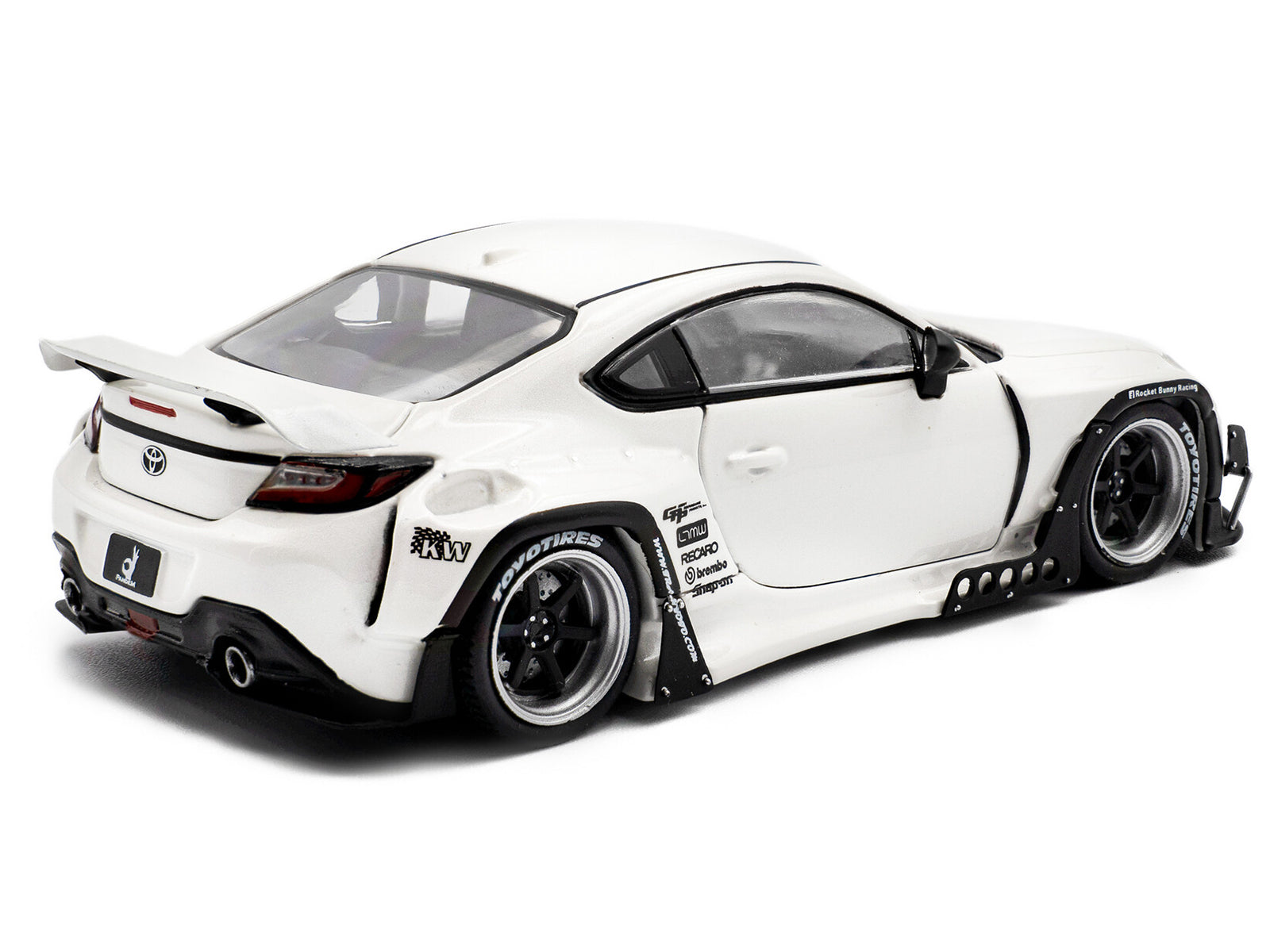 2022 Toyota Pandem GR86 White Metallic 1/43 Diecast Model Car by Solido - image 3