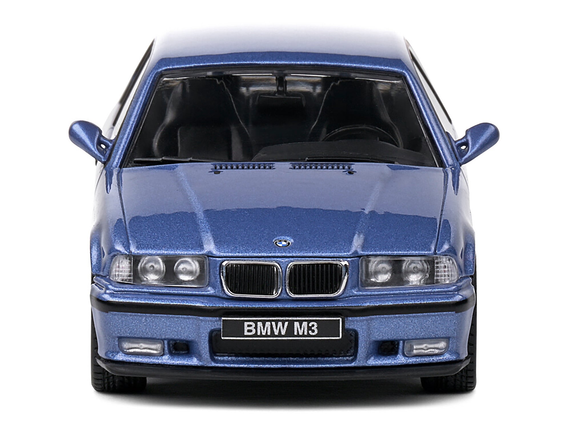 1999 BMW E36 M3 Coupe Estoril Blue Metallic 1/43 Diecast Model Car by Solido - image 5