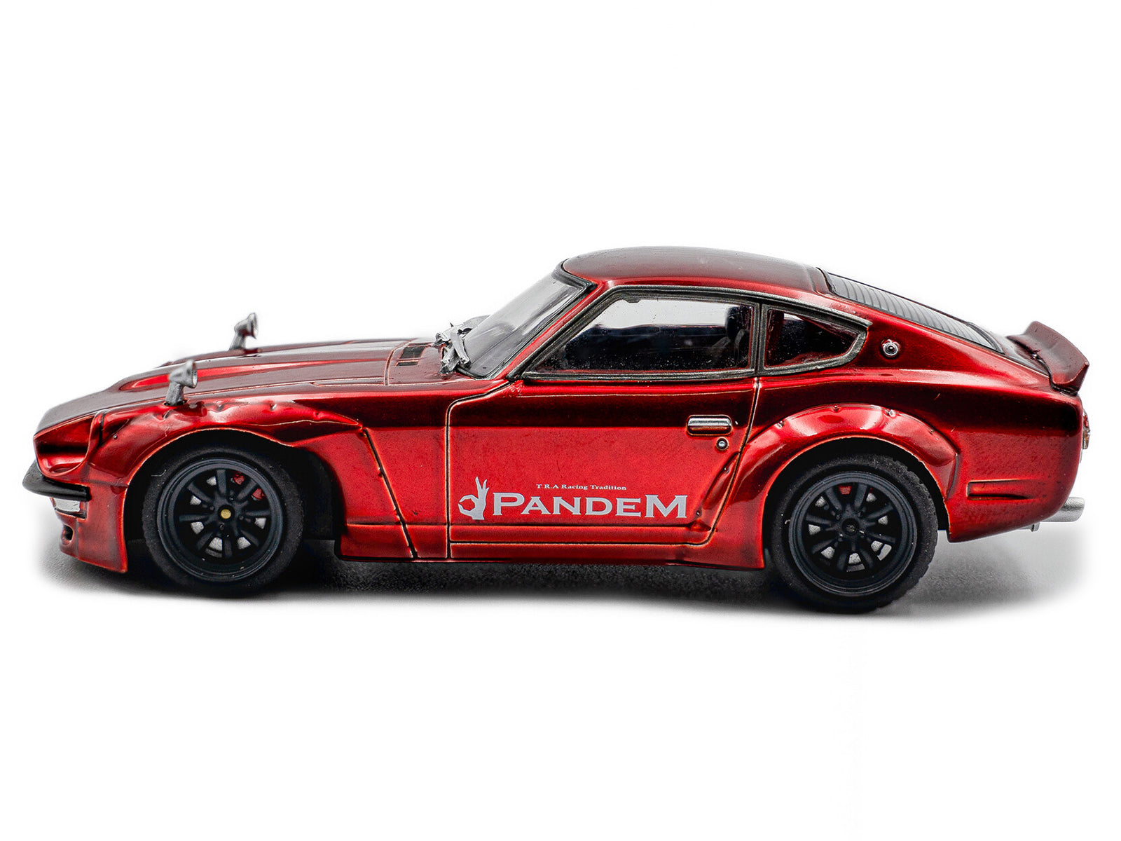 Datsun Pandem 240Z Red Metallic 1/43 Diecast Model Car by Solido - image 2