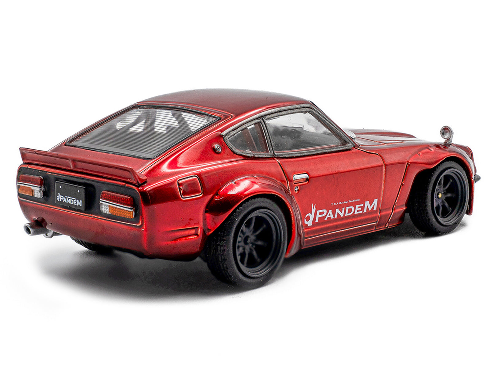 Datsun Pandem 240Z Red Metallic 1/43 Diecast Model Car by Solido - image 3