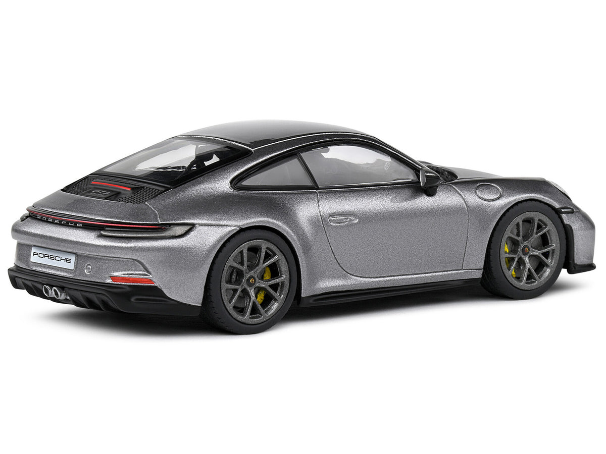 Porsche 911 (992) GT3 Touring GT Silver Metallic 1/43 Diecast Model Car by Solido - image 3