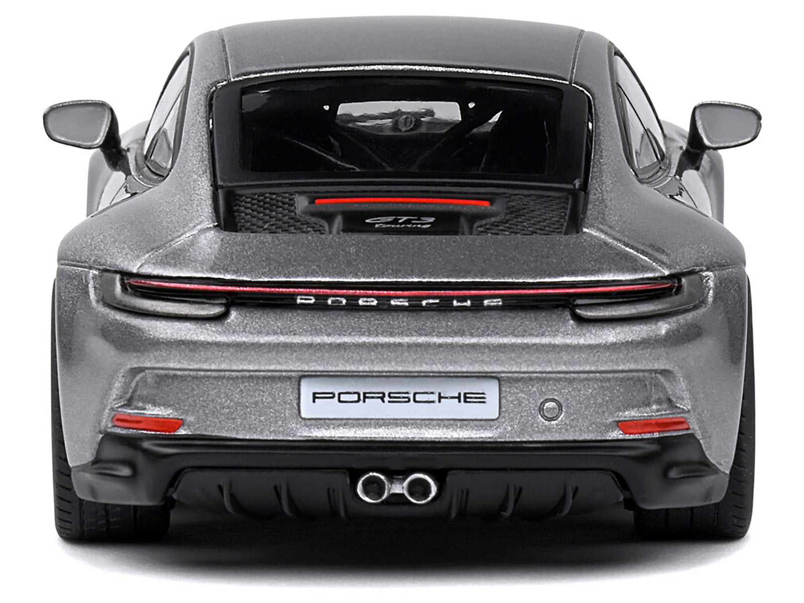 Porsche 911 (992) GT3 Touring GT Silver Metallic 1/43 Diecast Model Car by Solido - image 5