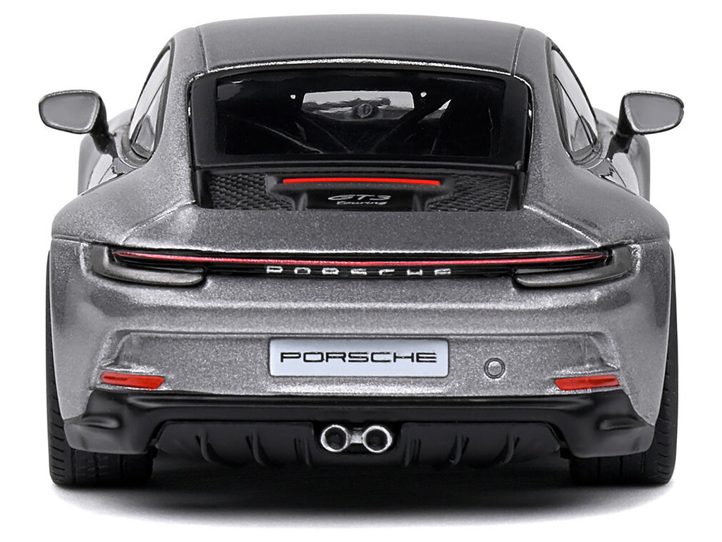Porsche 911 (992) GT3 Touring GT Silver Metallic 1/43 Diecast Model Car by Solido - image 5