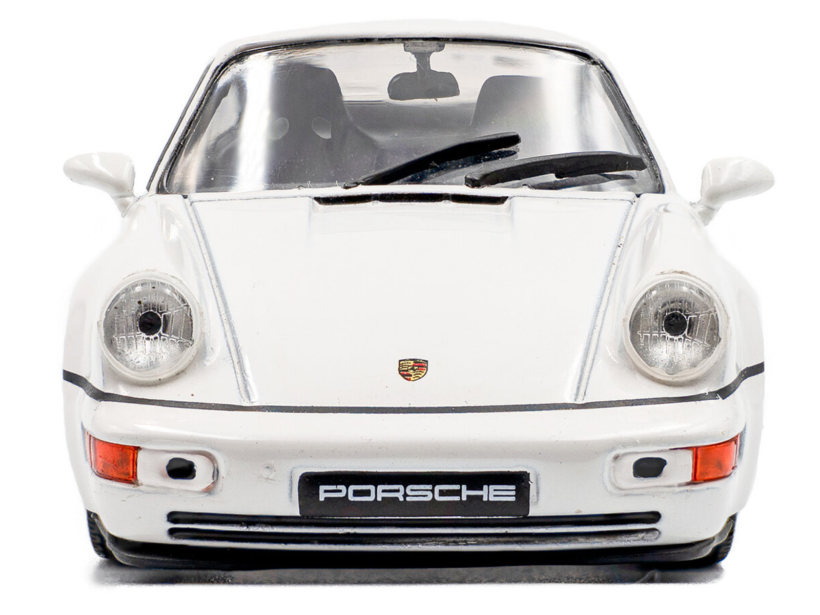 1994 Porsche 911 (964) RS 3.8 Grand Prix White 1/43 Diecast Model Car by Solido - image 4