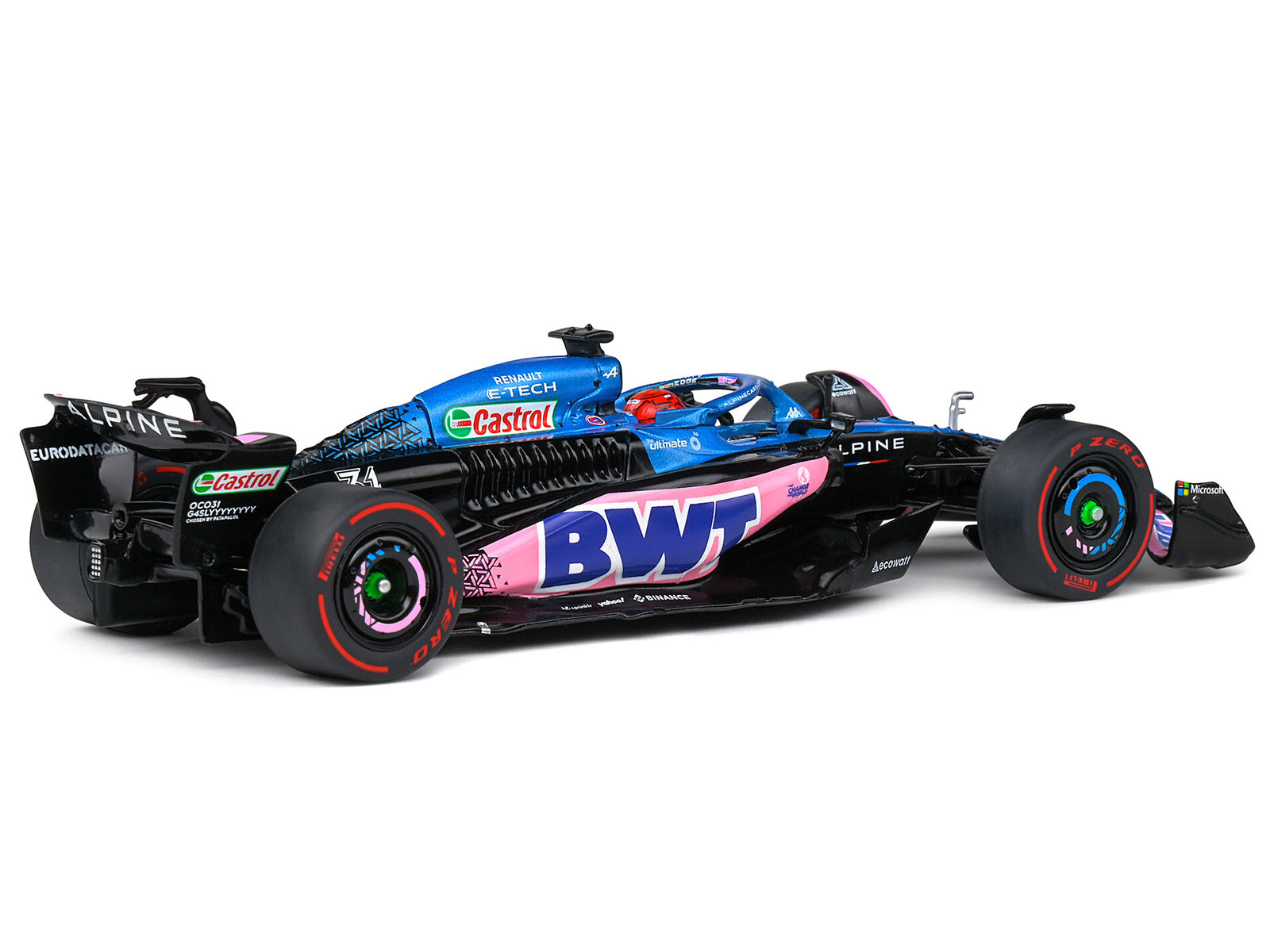 Alpine A523 #31 Esteban Ocon "BWT" 3rd Place "Formula One F1" Monaco GP (2023) 1/43 Diecast Model Car by Solido - image 3
