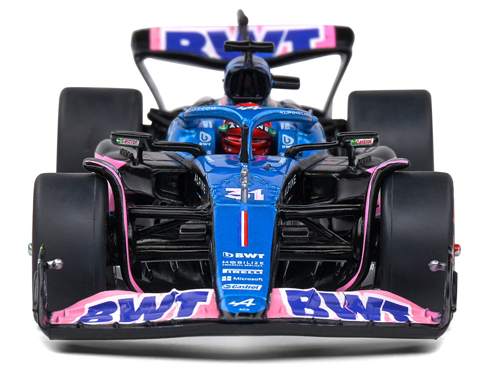 Alpine A523 #31 Esteban Ocon "BWT" 3rd Place "Formula One F1" Monaco GP (2023) 1/43 Diecast Model Car by Solido - image 5