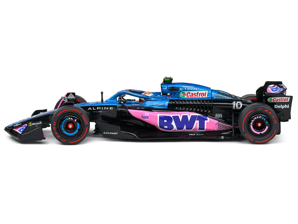 Alpine A523 #10 Pierre Gasly "BWT" 3rd Place Formula One F1 "Dutch GP" (2023) 1/43 Diecast Model Car by Solido - image 5