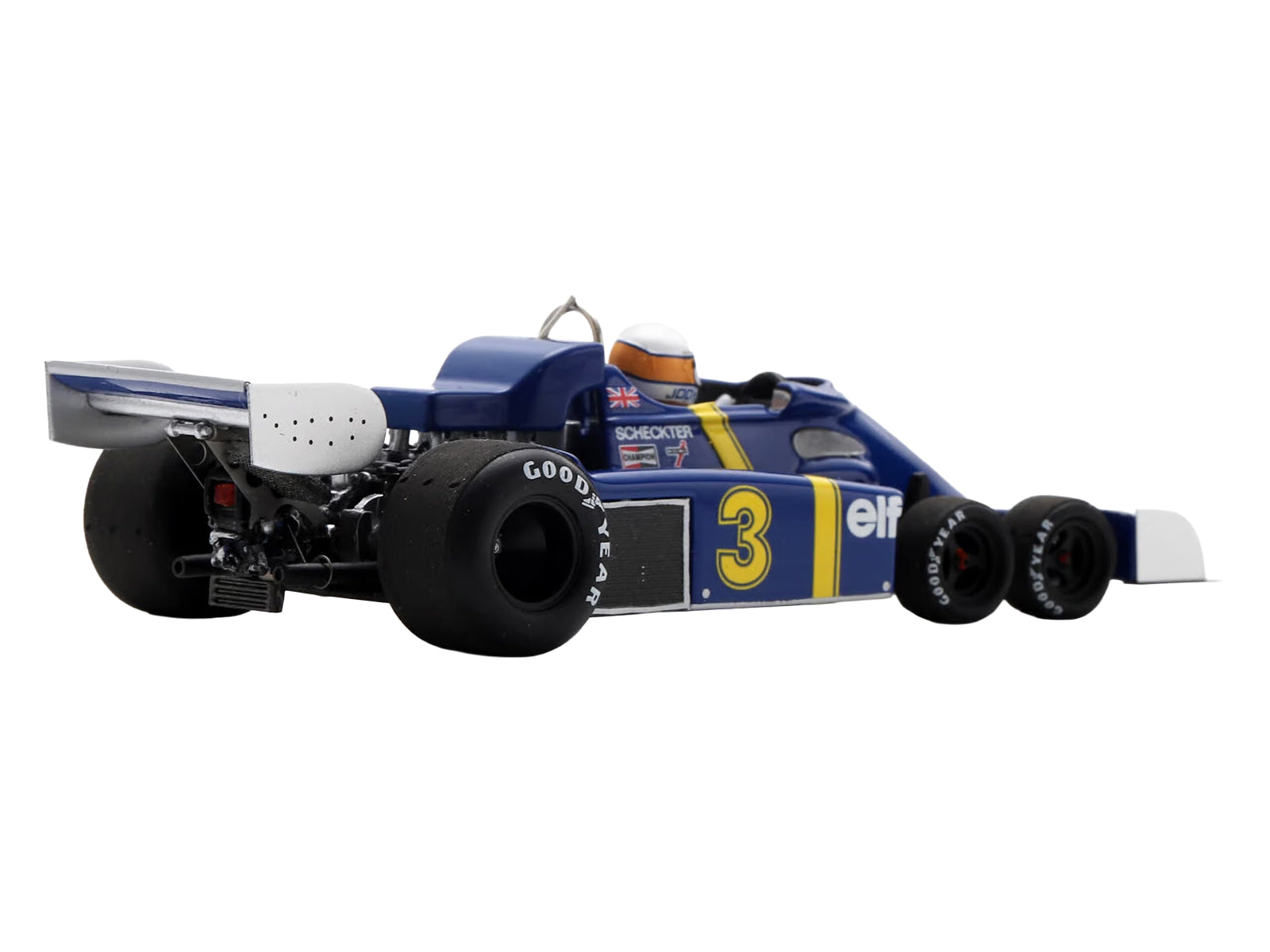 Tyrrell P34 #3 Jody Scheckter Formula One F1 "Belgian GP" (1976) with Driver 1/43 Model Car by Spark