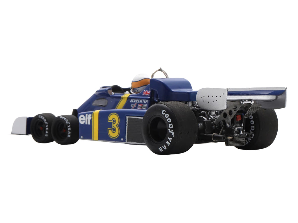 Tyrrell P34 #3 Jody Scheckter Formula One F1 "Belgian GP" (1976) with Driver 1/43 Model Car by Spark