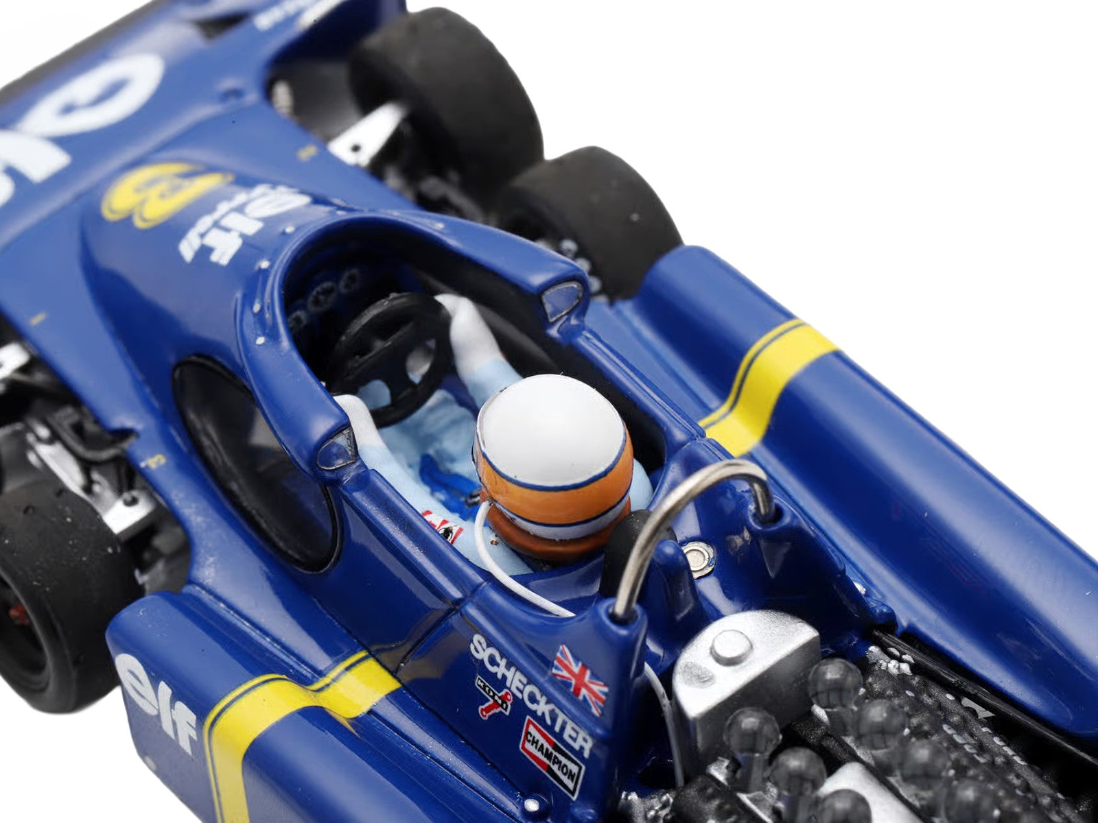 Tyrrell P34 #3 Jody Scheckter Formula One F1 "Dutch GP" (1976) with Driver 1/43 Model Car by Spark