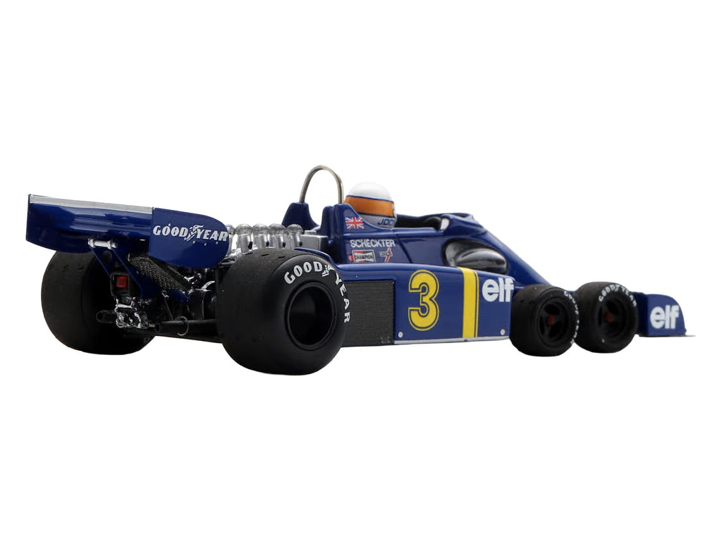 Tyrrell P34 #3 Jody Scheckter Formula One F1 "Dutch GP" (1976) with Driver 1/43 Model Car by Spark