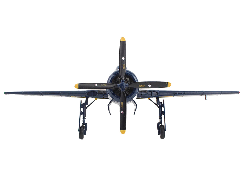 Grumman F8F Bearcat Fighter Aircraft "Blue Angels (#1-5 decals)" (1946) United States Navy "SkyMax Models" Series 1/72 Diecast Model by Hobby Master - image 3