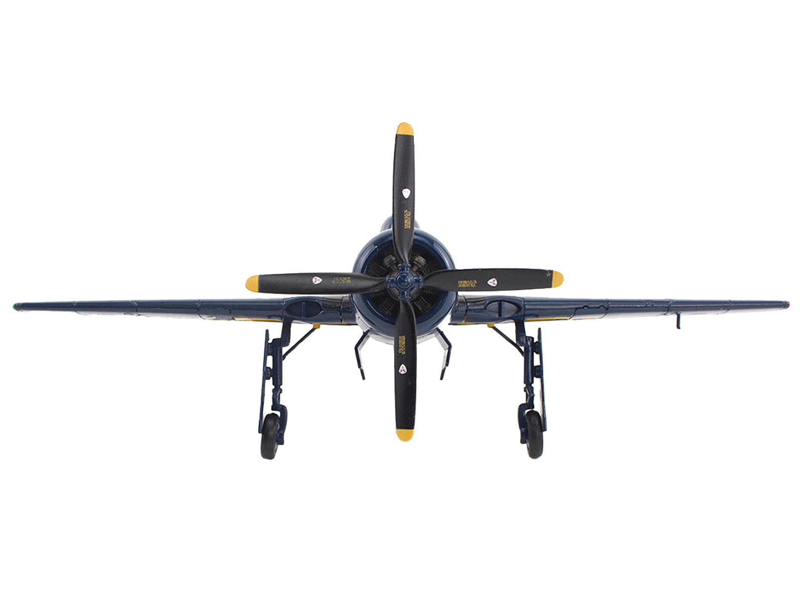 Grumman F8F Bearcat Fighter Aircraft "Blue Angels (#1-5 decals)" (1946) United States Navy "SkyMax Models" Series 1/72 Diecast Model by Hobby Master - image 3