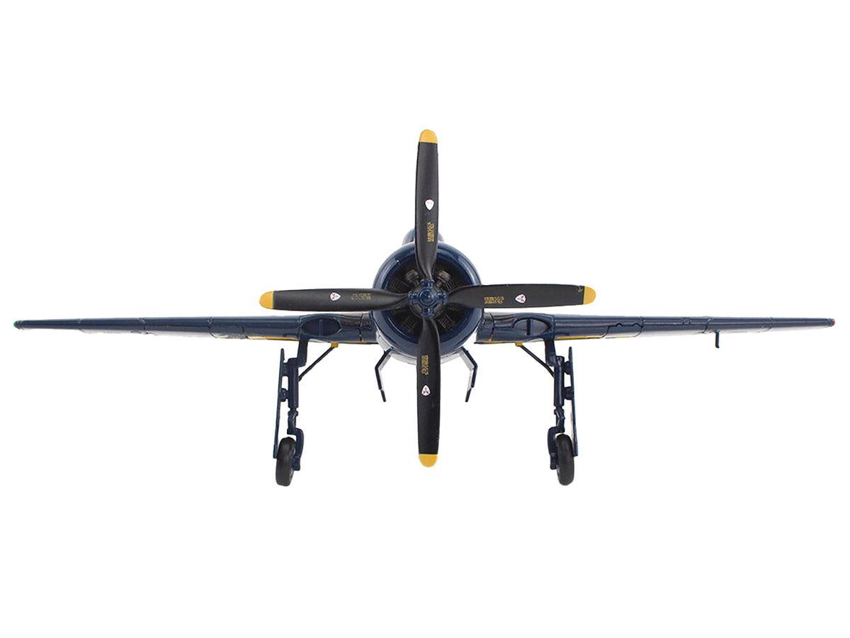 Grumman F8F Bearcat Fighter Aircraft "Blue Angels (#1-5 decals)" (1946) United States Navy "SkyMax Models" Series 1/72 Diecast Model by Hobby Master - image 3