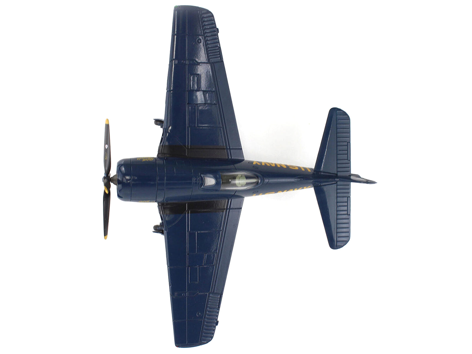 Grumman F8F Bearcat Fighter Aircraft "Blue Angels (#1-5 decals)" (1946) United States Navy "SkyMax Models" Series 1/72 Diecast Model by Hobby Master - image 5