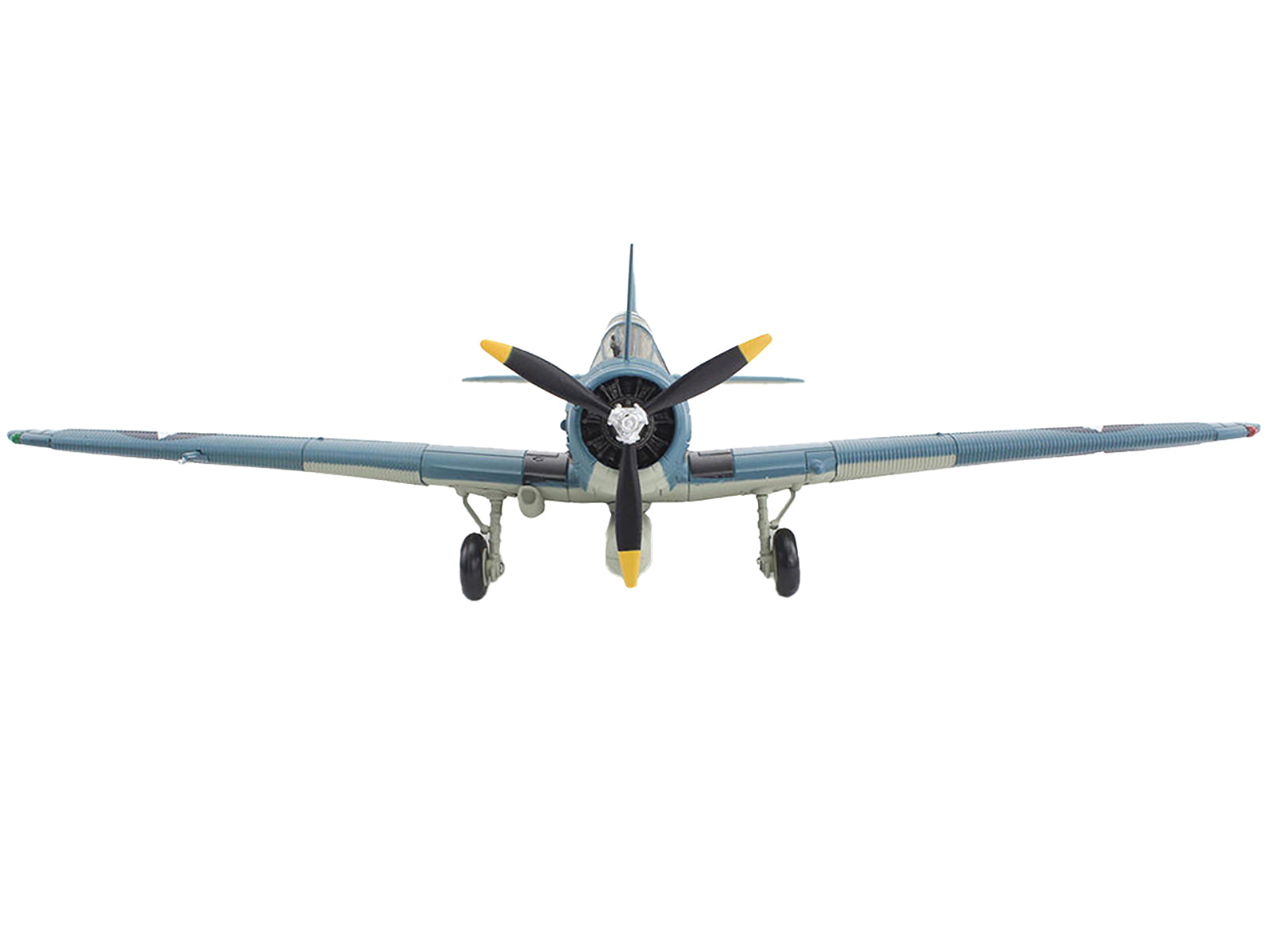 Douglas TBD-1 Devastator Bomber Aircraft "Battle of Midway Lt Cdr EE Lindsey VT-6 USS Enterprise" (1942) United States Navy "SkyMax Models" Series 1/72 Diecast Model by Hobby Master - image 5