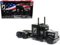 Peterbilt Custom Truck Black Out "POW-MIA You Are Not Forgotten" 1/32 Diecast Model by New Ray