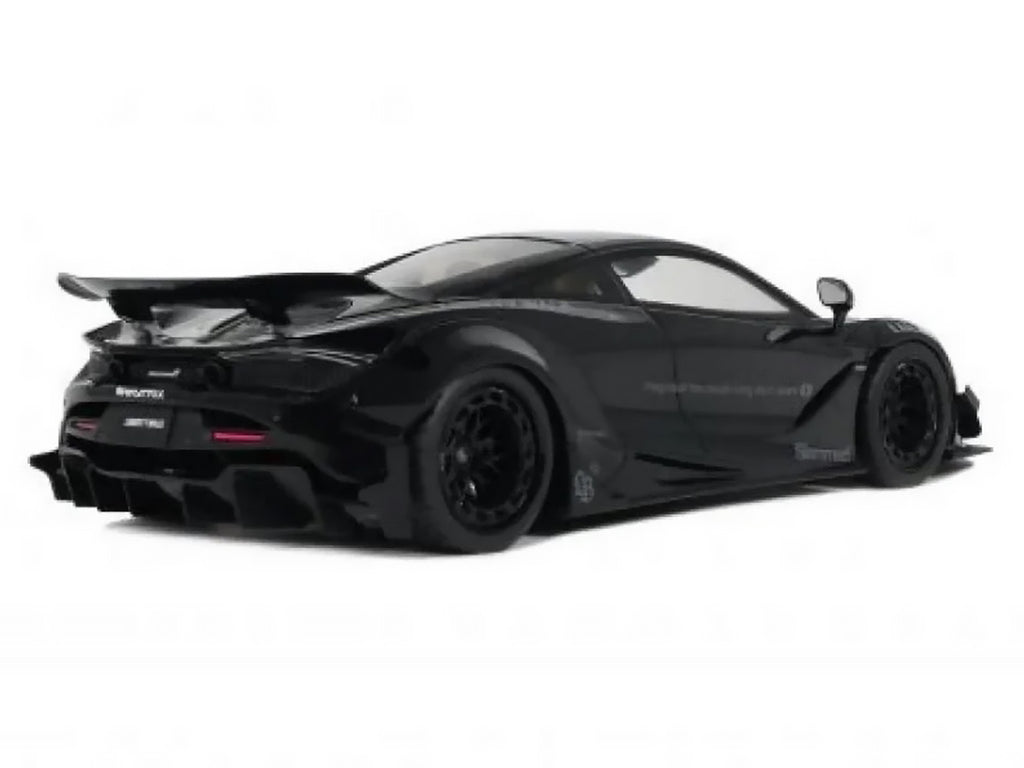 2023 McLaren 720S "LB-Works - Liberty Walk" Black 1/18 Model Car by GT Spirit - image 5