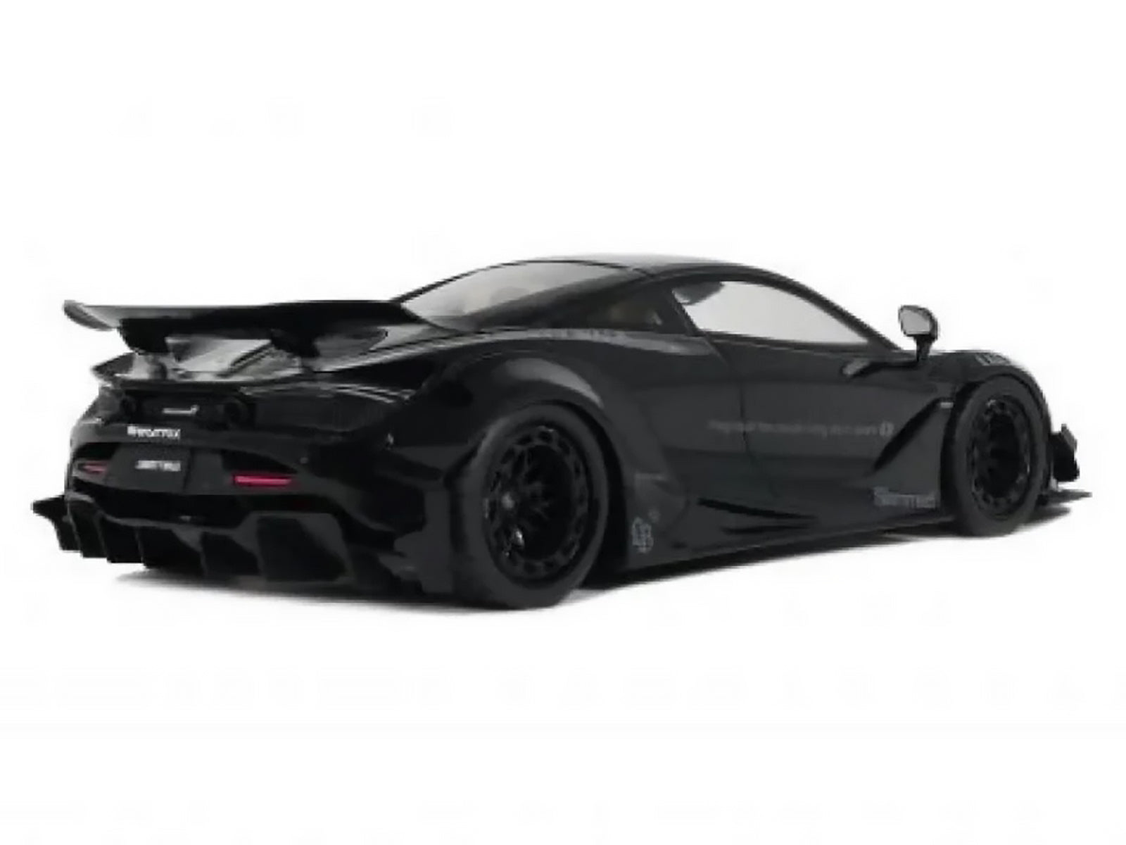 2023 McLaren 720S "LB-Works - Liberty Walk" Black 1/18 Model Car by GT Spirit - image 5