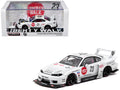 Nissan Silvia (S15) LB-Super Silhouette RHD (Right Hand Drive) #23 "Collet" White with Graphics "Hobby43" Series 1/43 Diecast Model Car by Tarmac Works