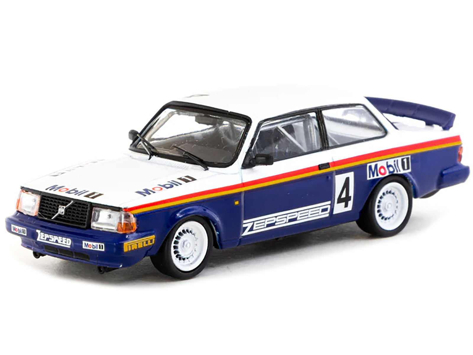 Volvo 240 Turbo #4 Per-Gunnar Andersson Winner "Malaysian Group A Championships" (1987) "Hobby64" Series 1/64 Diecast Model Car by Tarmac Works - image 2