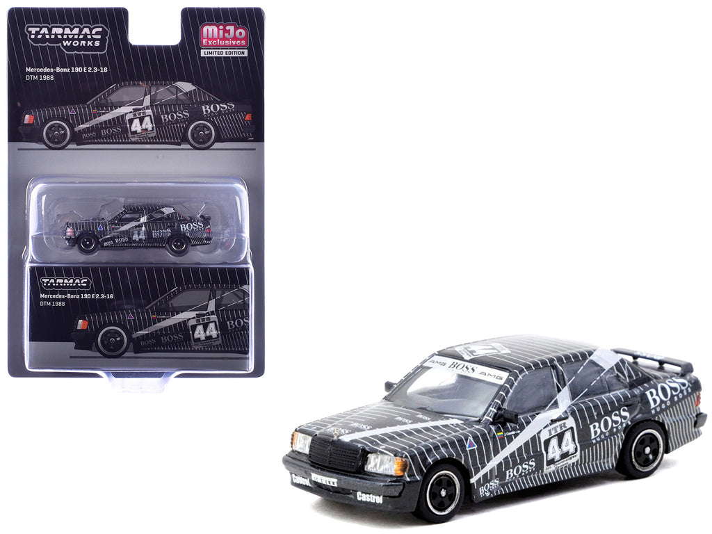 Mercedes-Benz 190 E 2.3-16 #44 Johnny Cecotto "Deutsche Tourenwagen Meisterschaft (DTM)" (1988) "Global64" Series 1/64 Diecast Model Car by Tarmac Works