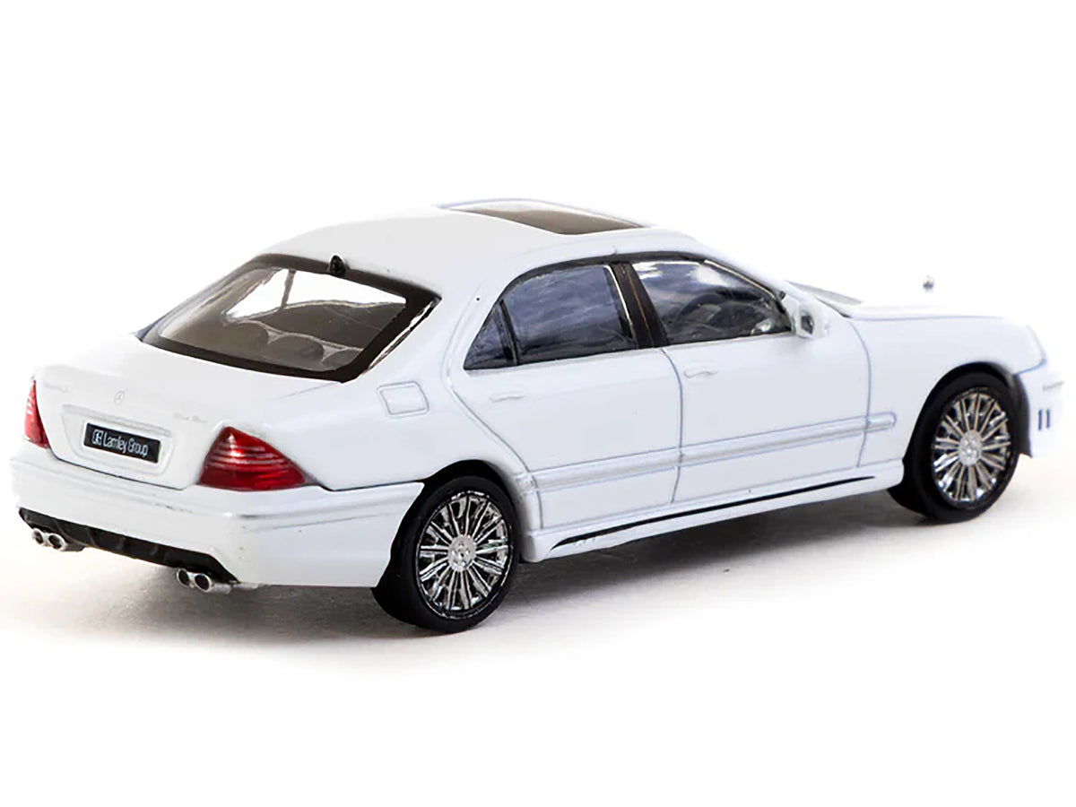 Mercedes-Benz S-Class Wald "Lamley Special Edition" Alabaster White "Global64" Series 1/64 Diecast Model by Tarmac Works - image 2