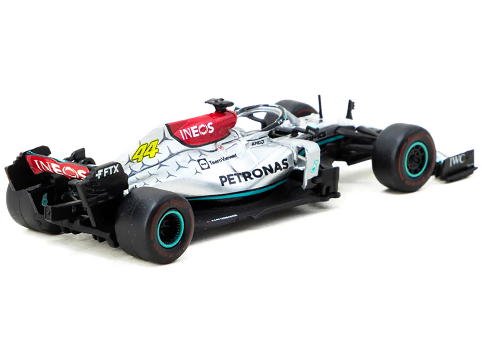 Mercedes-AMG F1 W12 E Performance Formula One F1 "Las Vegas Grand Prix Launch Party" "Global64" Series 1/64 Diecast Model Car by Tarmac Works - image 2