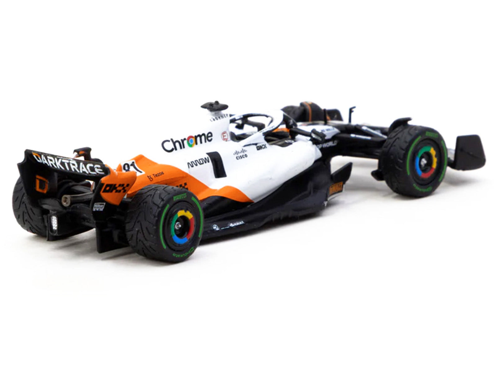 McLaren MCL60 #81 Oscar Piastri Formula One F1 "Monaco GP" (2023) "Global64" Series 1/64 Diecast Model by Tarmac Works - image 3