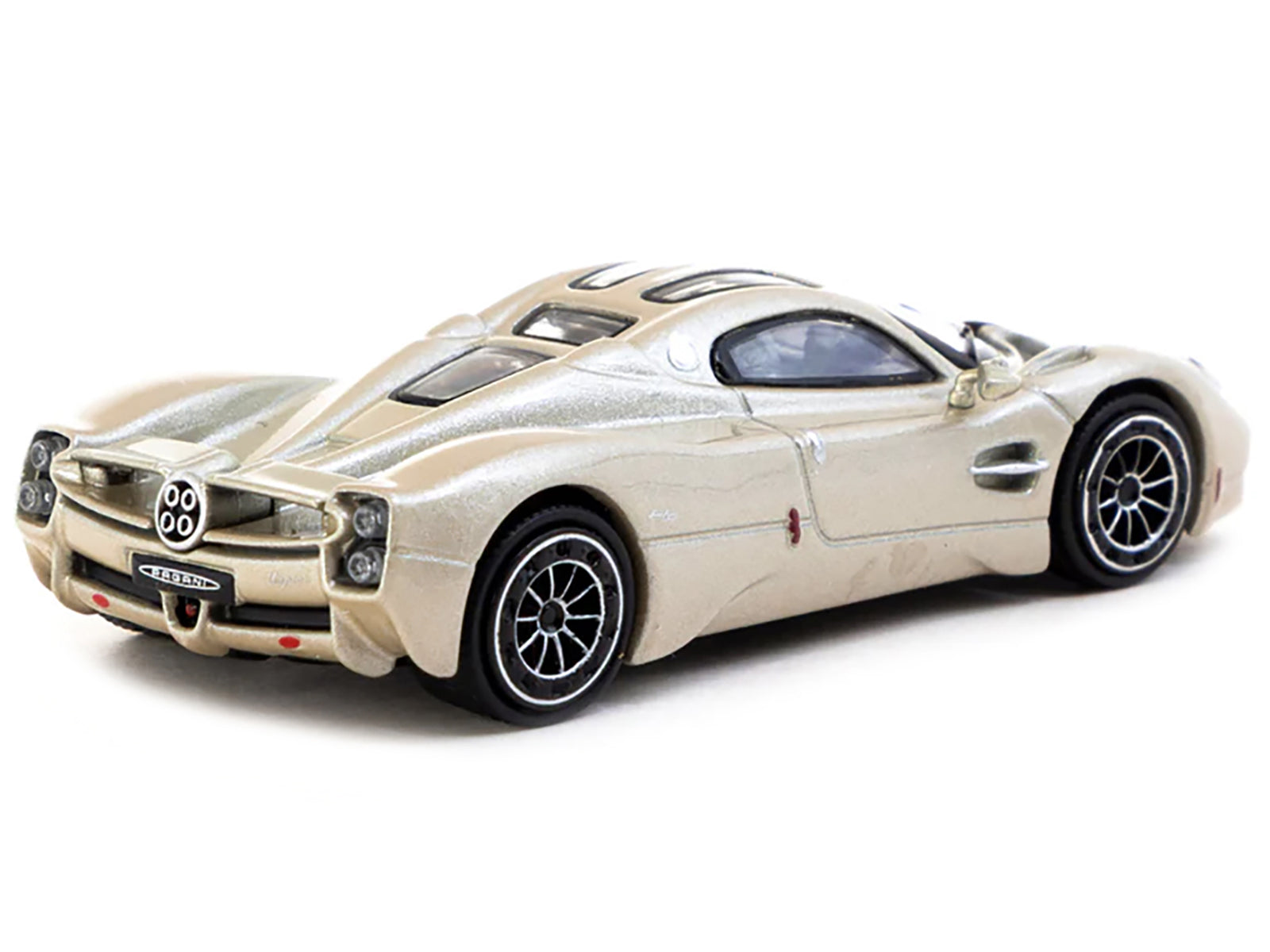 Pagani Utopia Rinascimento Silver Metallic "Global64" Series 1/64 Diecast Model by Tarmac Works - image 2