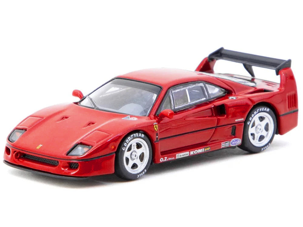 Ferrari F40 Red "Road64" Series 1/64 Diecast Model Car by Tarmac Works - image 2