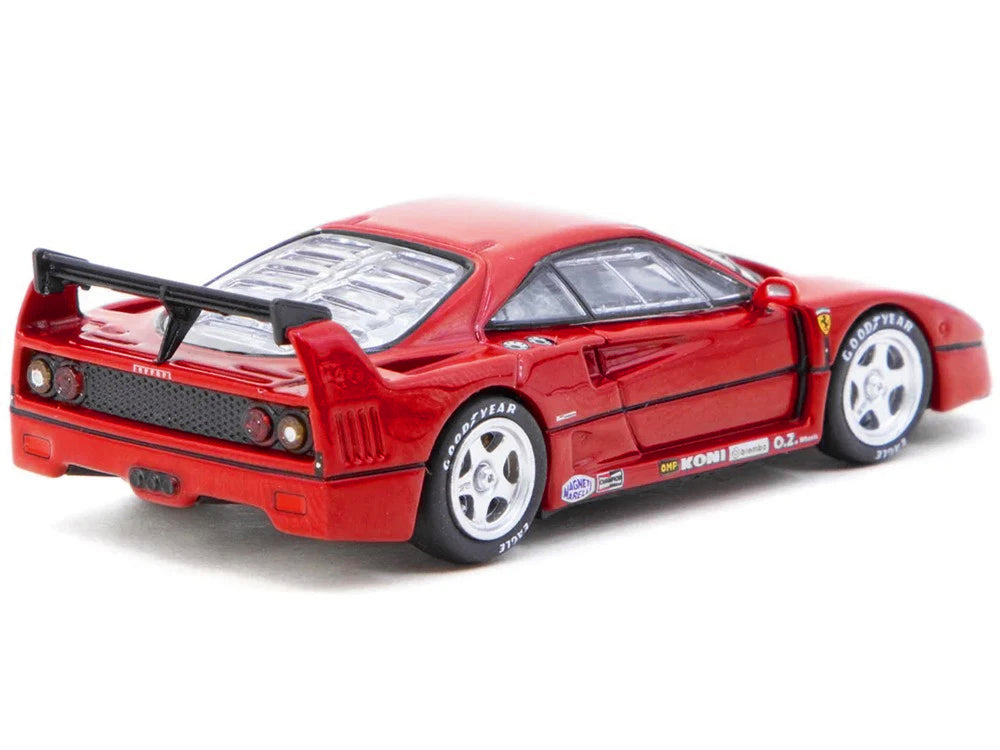 Ferrari F40 Red "Road64" Series 1/64 Diecast Model Car by Tarmac Works - image 3