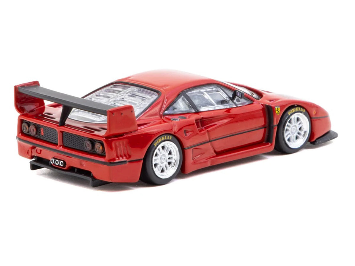 Ferrari F40 GTE Red "Road64" Series 1/64 Diecast Model Car by Tarmac Works - image 3